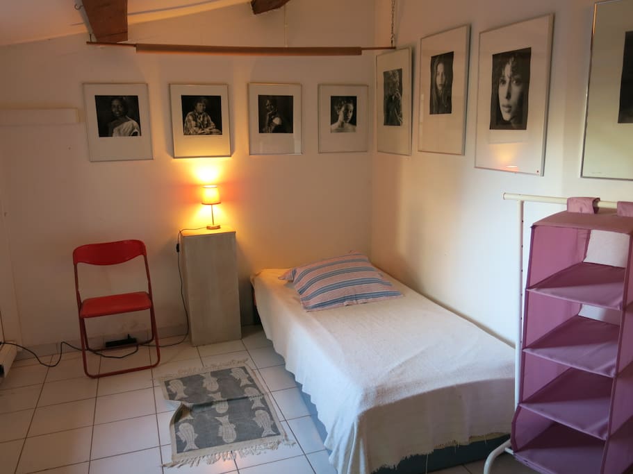 chambre cabanon fond du jardin