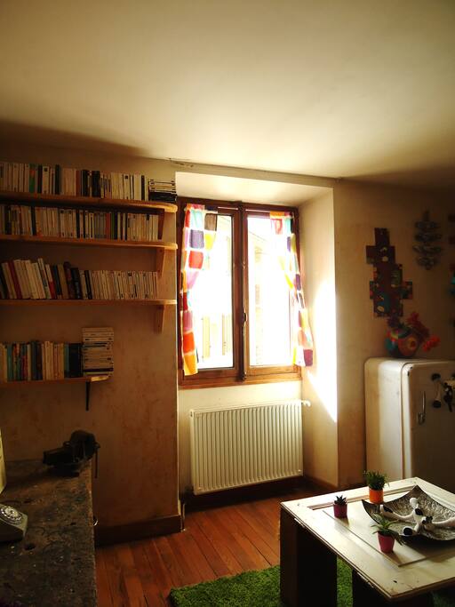 La fenêtre du salon
