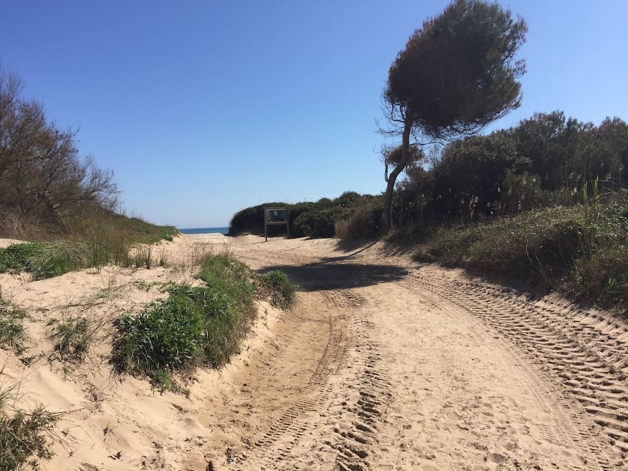 Plage de la Badine, 1 minute à pied!
(La Badine beach, 1 minute walk!)