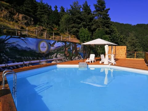 Gîte 15p Le Pas Sage au Trible - Fireplace & Pool