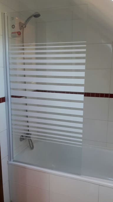 baño con tina