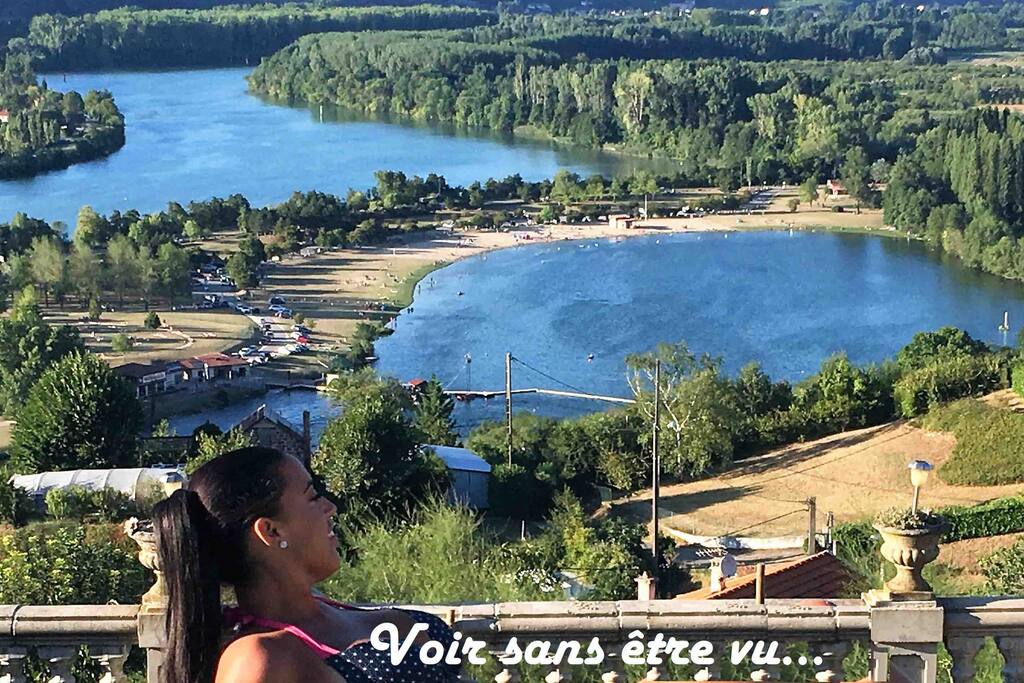 Vous n’aurez aucun vis à vis, aucun regard discret ou indiscret, seulement votre propre regard.