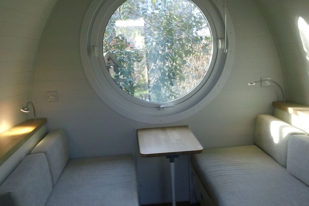 converts to either a double or twin beds