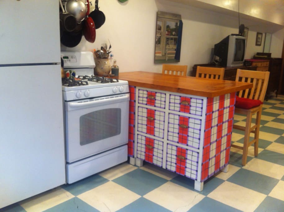 Full size gas stove