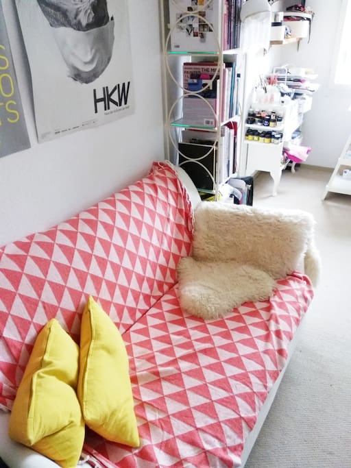 Rest, relax and sink into the comfy couch