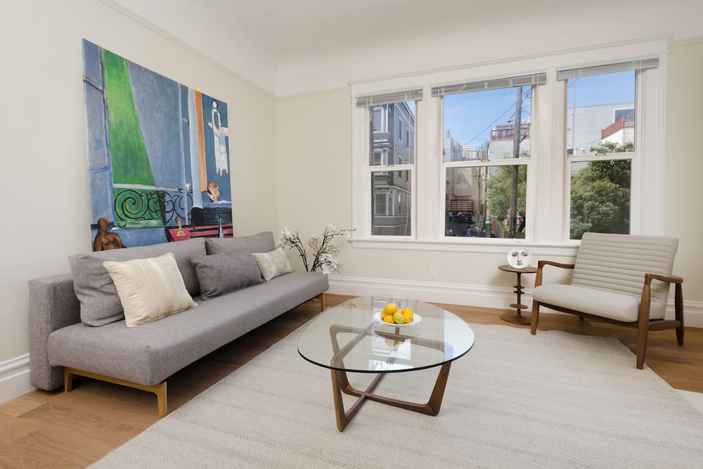 Living room with wonderful view