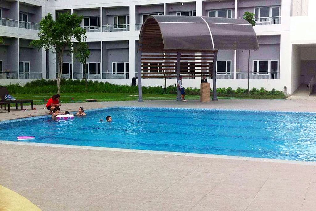 One of the swimming pools