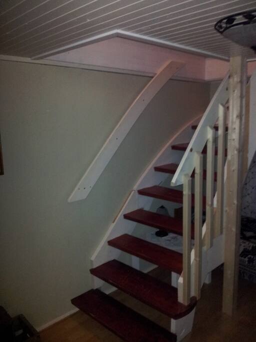 stairway to second floor