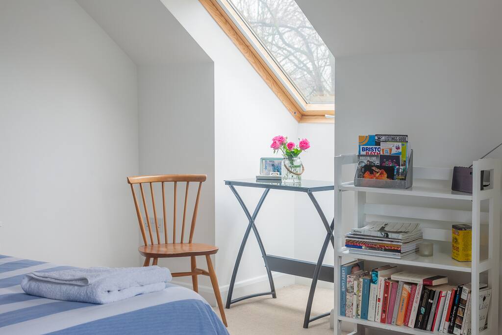 Desk by the window