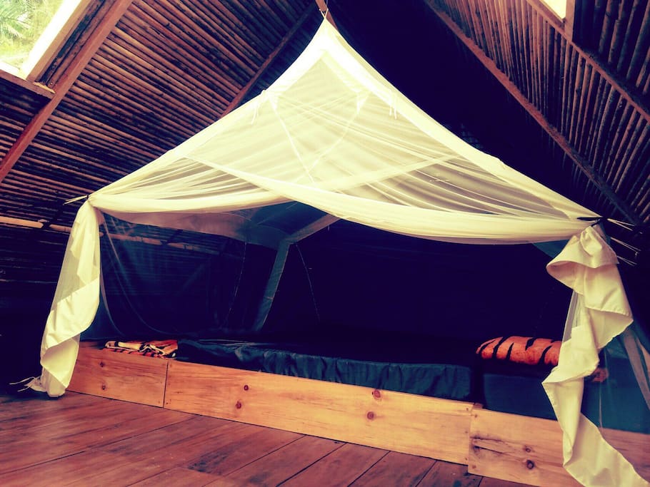 Beds upstairs