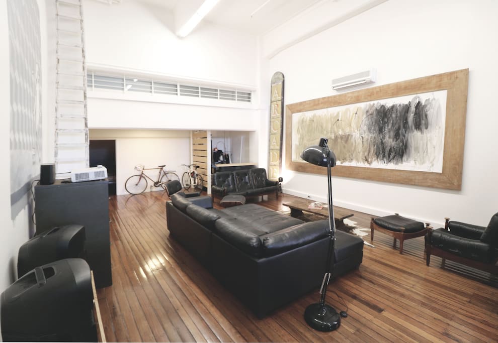 Downstairs living