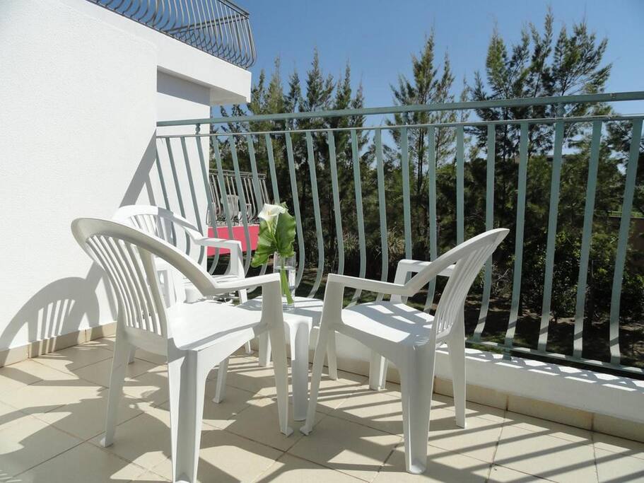 terrace or balcony