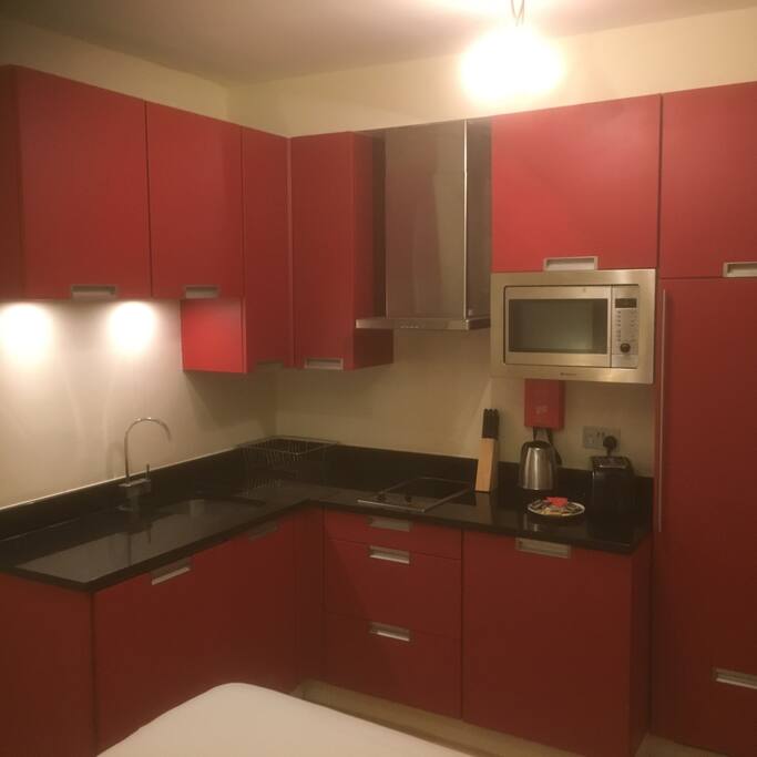 Fully equipped kitchen