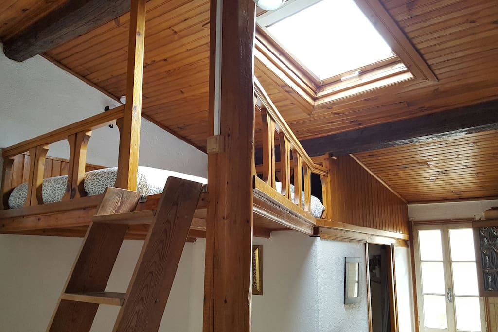 La mezzanine en bois