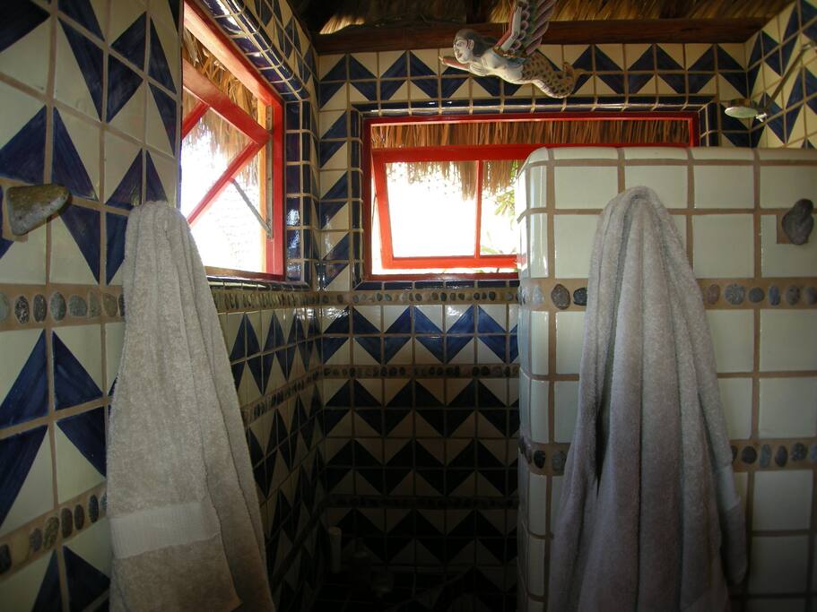 Tiled bathroom