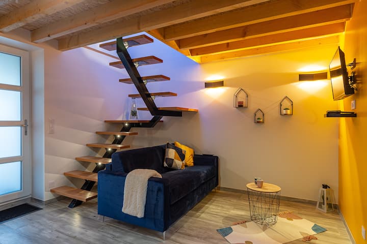 Suite SPAtio - Un salon cosy et cocooning!  