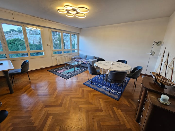 Eden Roc Appartement 1.4km Du Stade Vélodrome - Marseille