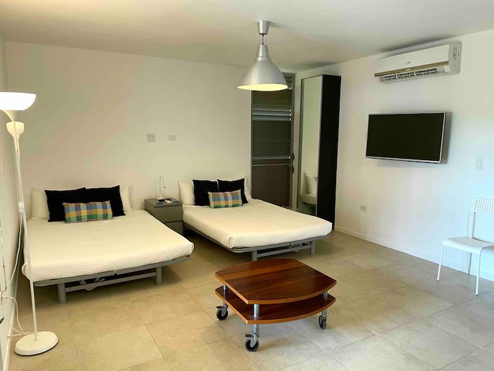 الطابق السفلي - إعداد غرفة النوم الرابعة