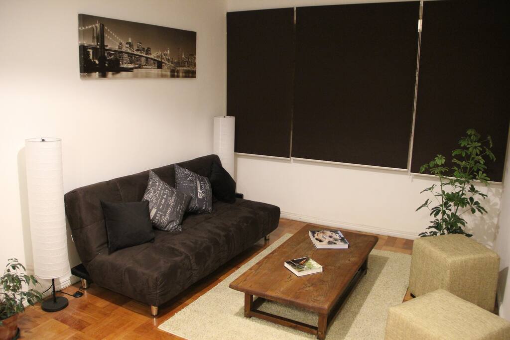 Futon que puede albergar un 3 huésped