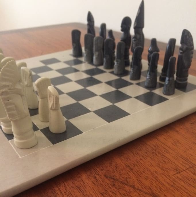 ......a game of chess perhaps?