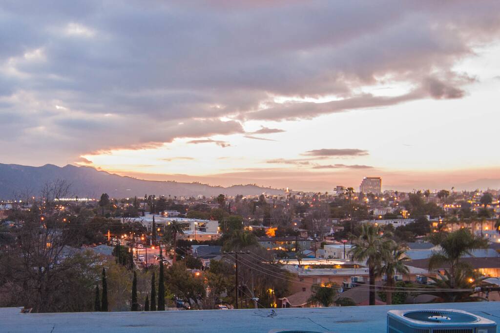 View of Glendale from the unit.