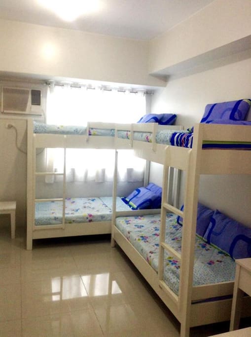 The beds