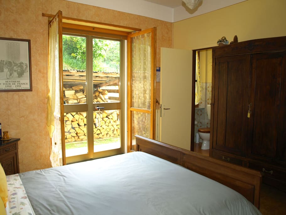 Our quiet and roomy ensuite room is a perfect place to make your starting point for discovering our area