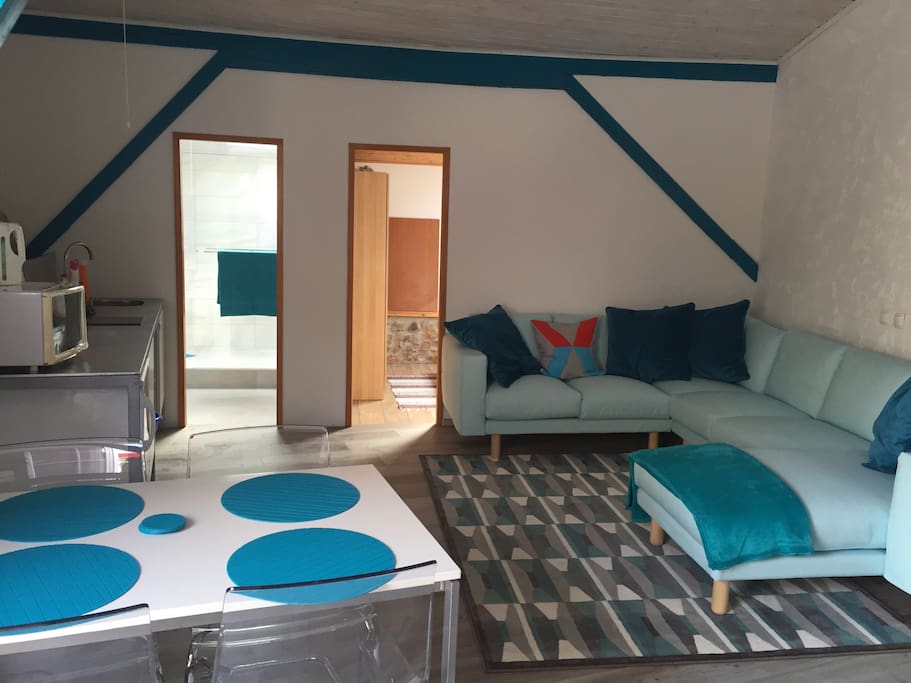 Spacious appartment for 4 persons.