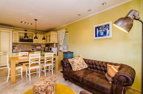 Top performing Airbnb: Stylish two bedroom villa apartment w heated pool in Orašac