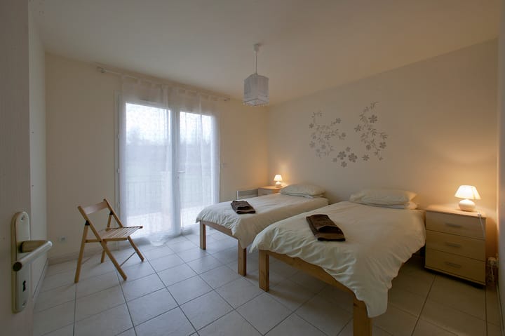 Chumba cha kulala 2.  Chumba cha watu wawili