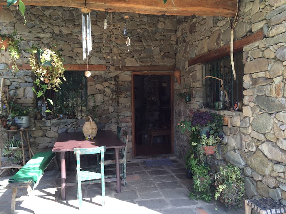 The terrace/ La terraza
