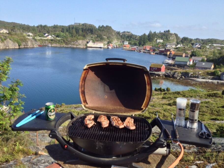Barbecue with a view
