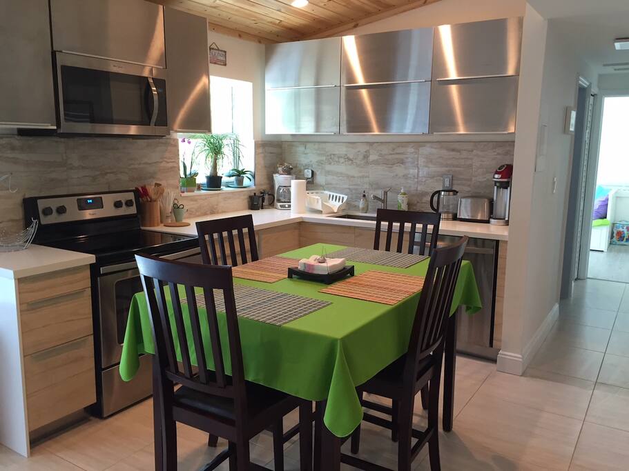 Fully equipped kitchen
