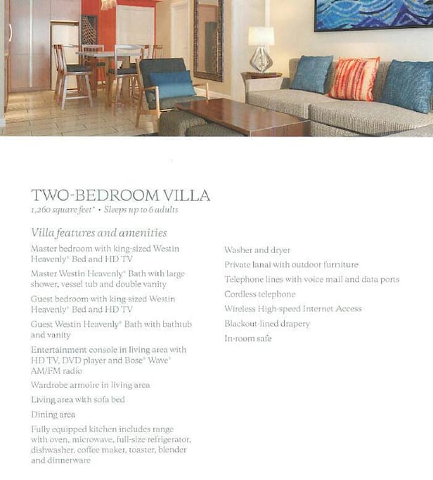 2BR Amenities