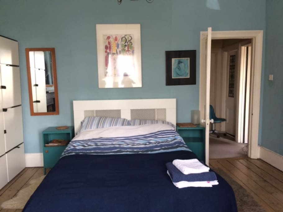 Large comfy bed