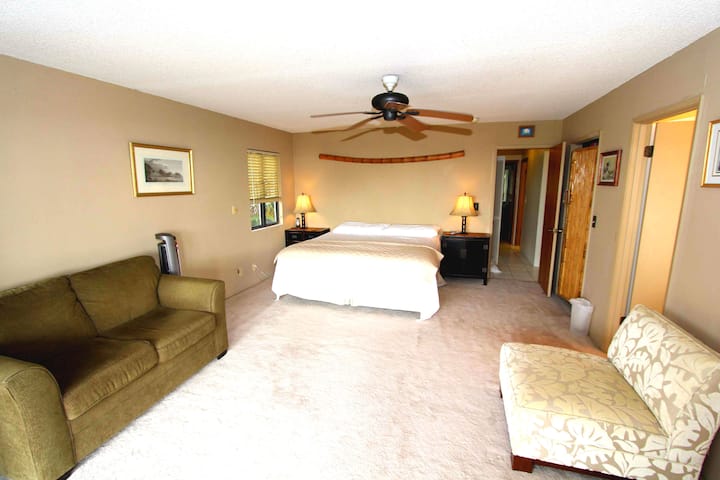 Master bedroom - comfort foam King bed (1/3)