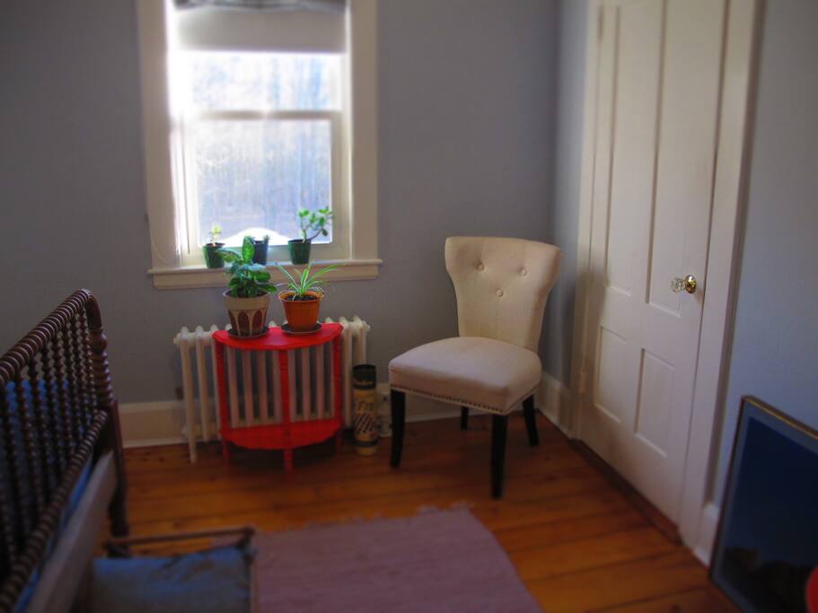 View from the door