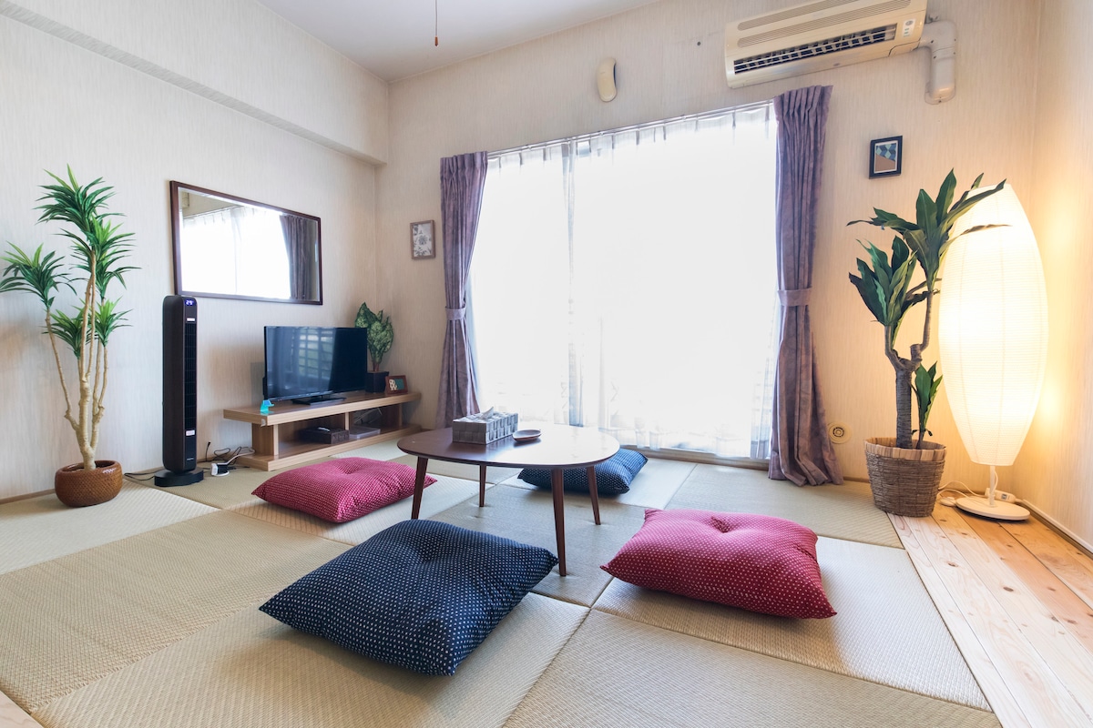 พื้นที่ทาทามิแบบญี่ปุ่นที่ผ่อนคลาย