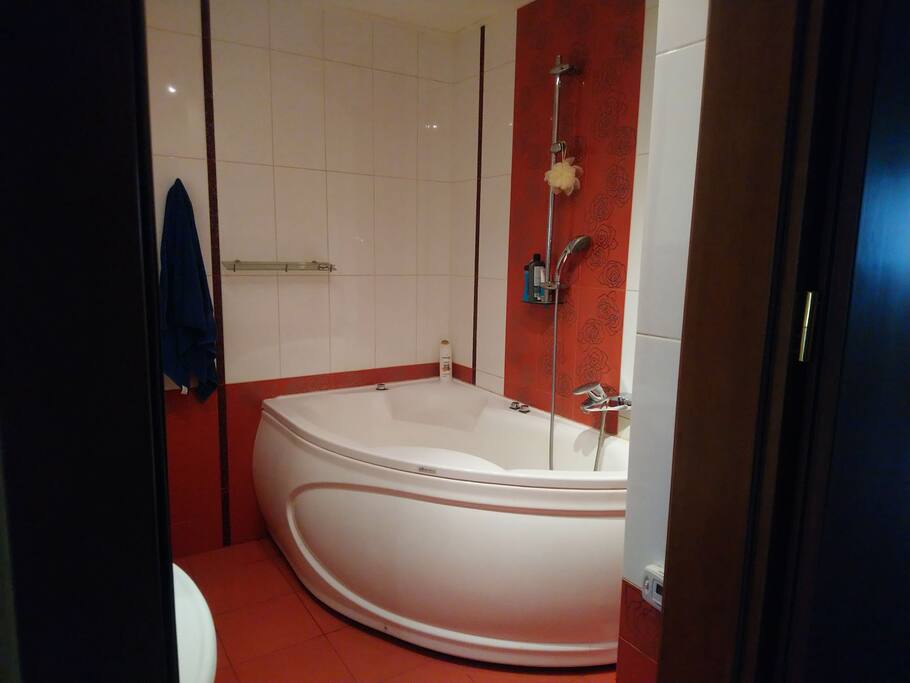 The bathroom