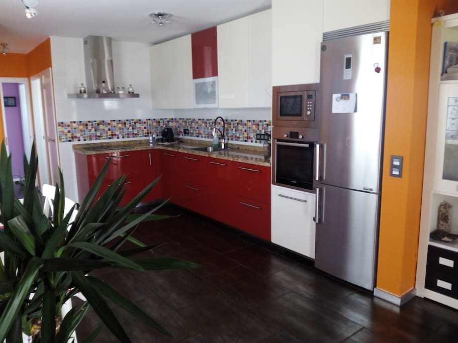 Opened kitchen