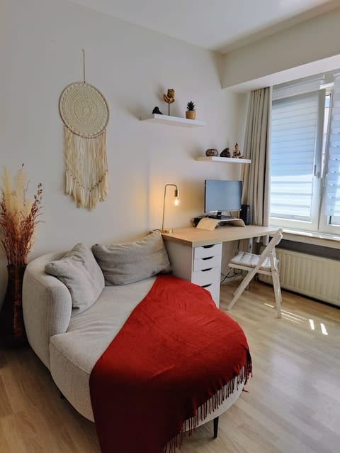Popular Airbnb listing: Cosy & bright studio-EU quarter in Bruxelles Capitale