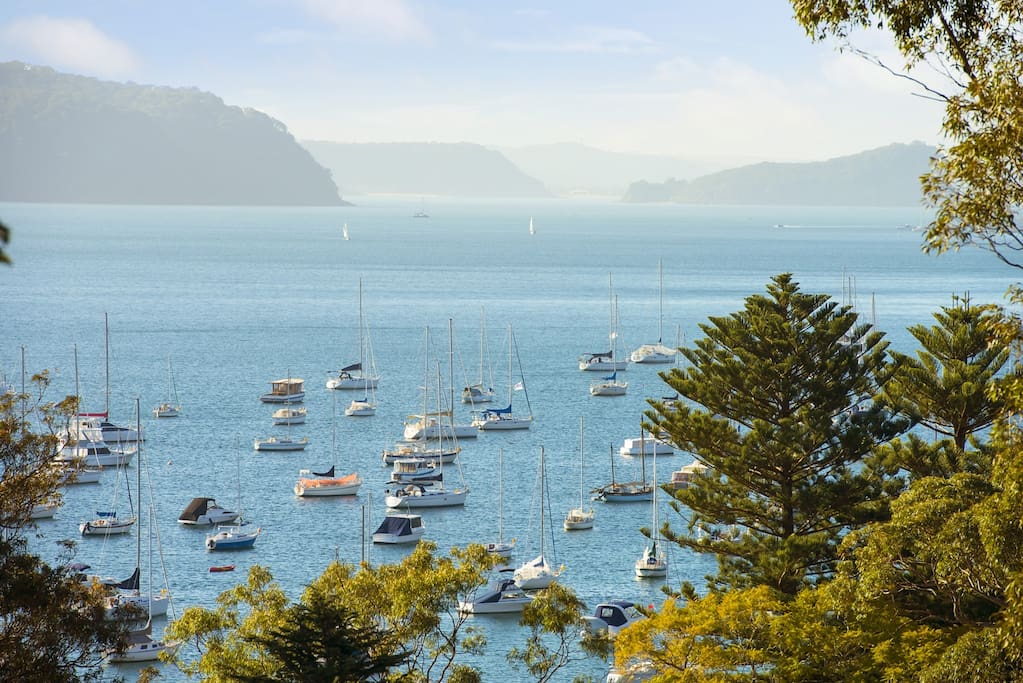 Stunning views of Pittwater