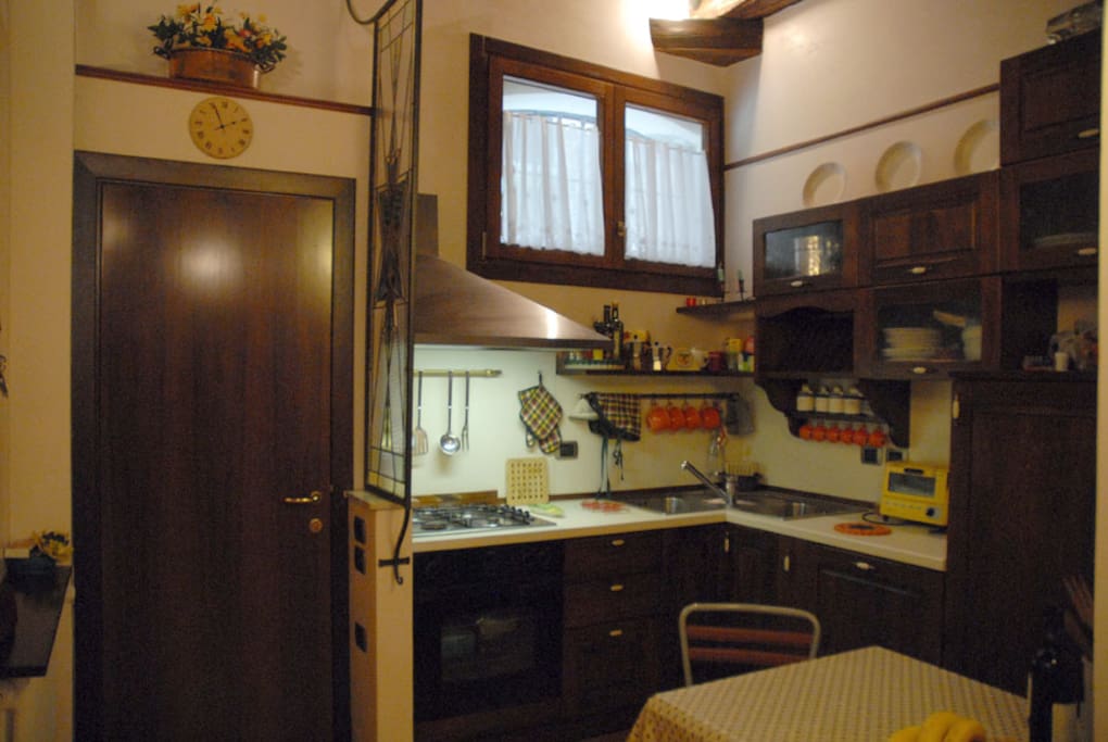 L'angolo cucina