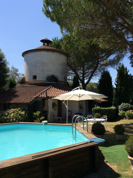 Piscine partagée