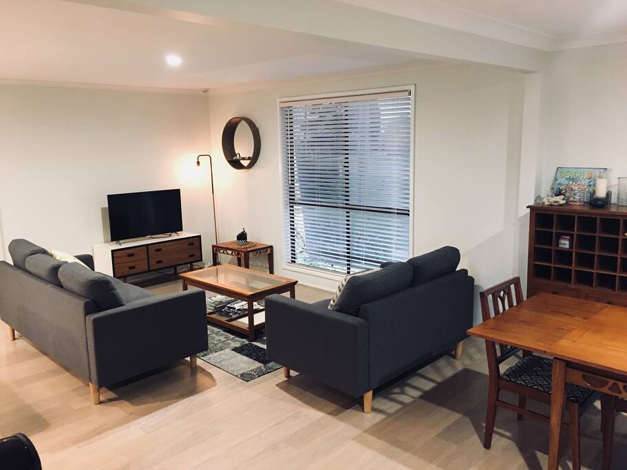 Open plan living space