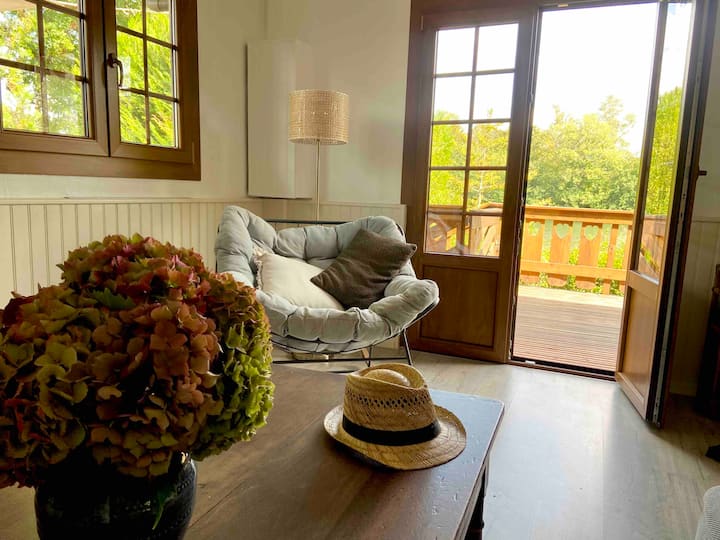 Chalet «&nbsp;Au Cœur Vert&nbsp;» En  Bord De Saône - France