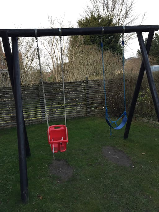 Swing in the garden