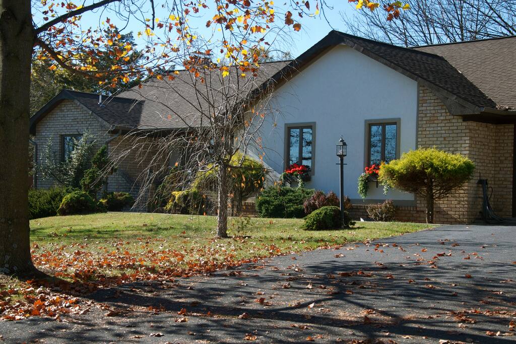 Front of the house from the road