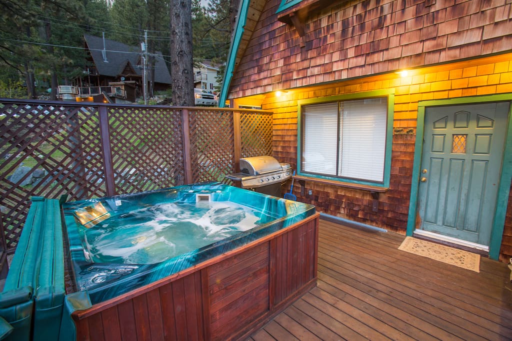 Hot Tub and Barbecue