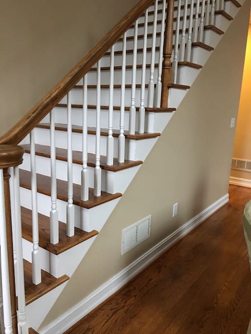 Stairs to room